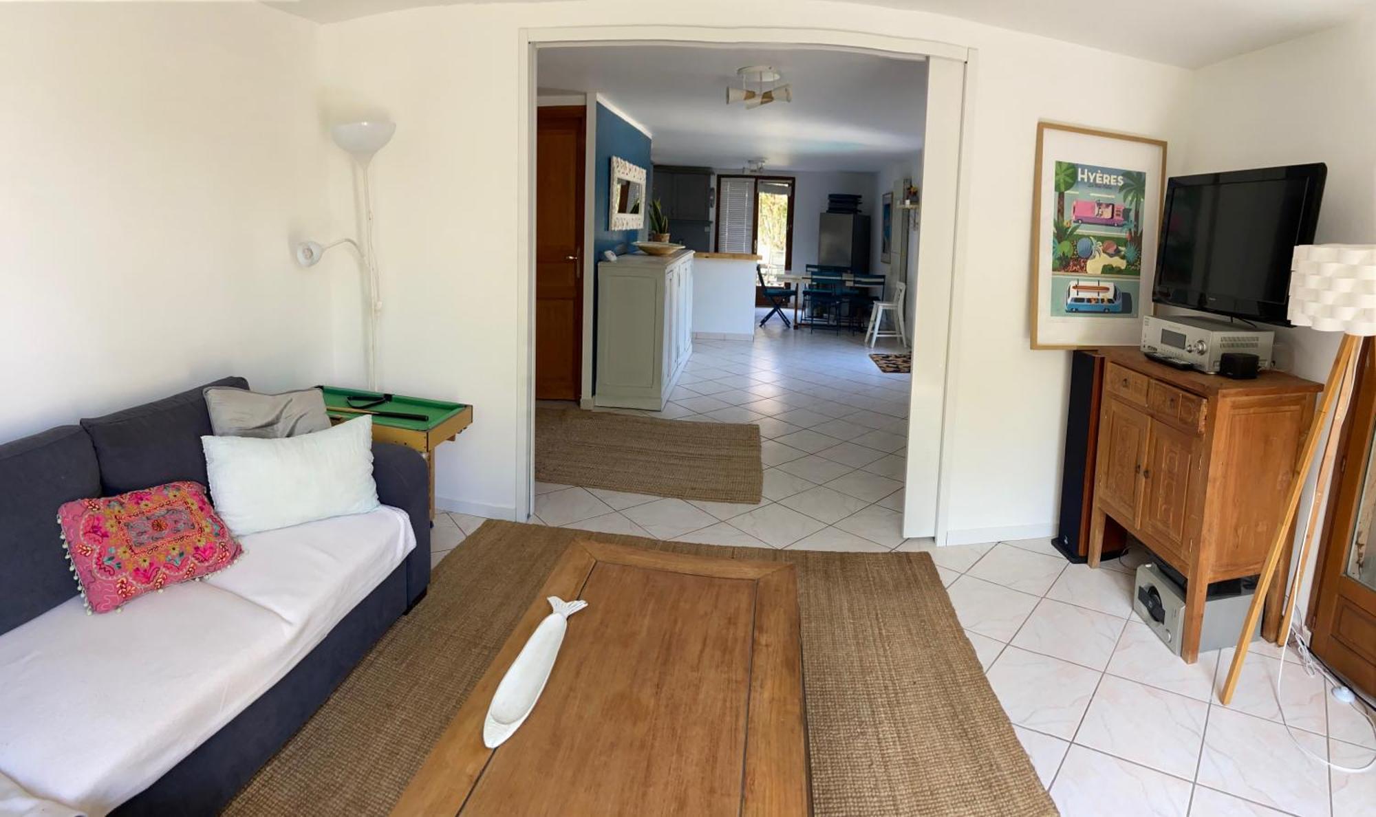 Joli Rez-De-Villa 80 M2 Proche Mer Carqueiranne Bagian luar foto